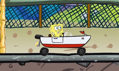 spongebob boat o cross|spongebob boat race.